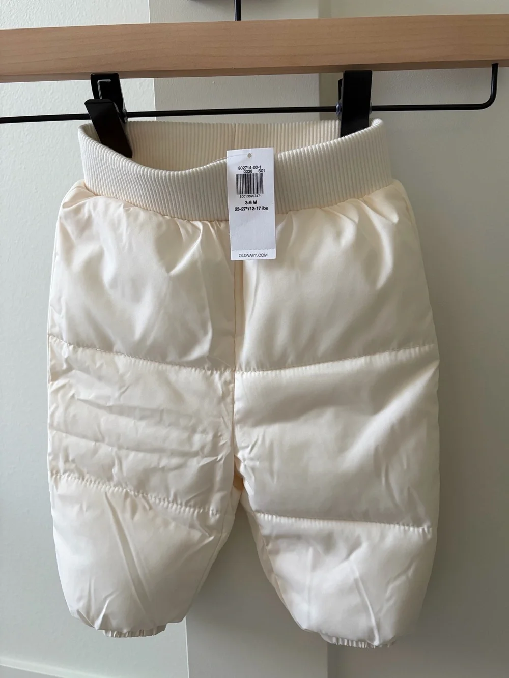 Old Navy Baby Winter Pants – 3–6M (New with Tags)